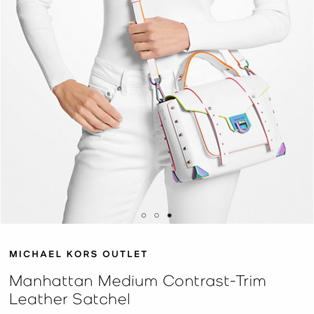 Michael Kors White Satchel bag - Picture 2 of 6